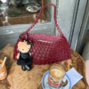 11_65.png French Style Woven Underarm Bag Soft Nappa Leather Handbag with Structured Base, Chic Shoulder Tote for Women