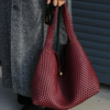 2025-07-30T150335.976.png Burgundy Hand-Woven Leather Hobo Bag Old Money Office Style